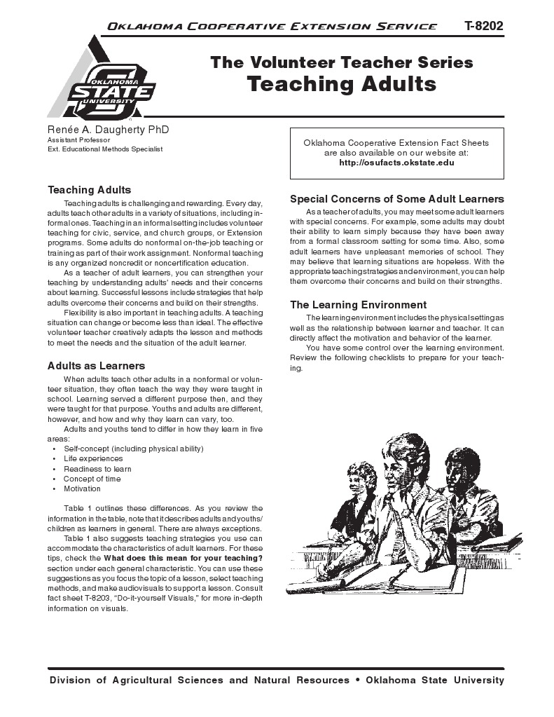 Teaching Strategies for Adult Learners | PDF | Adult Education | Motivation