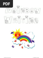 Rainbow Writing Book v2