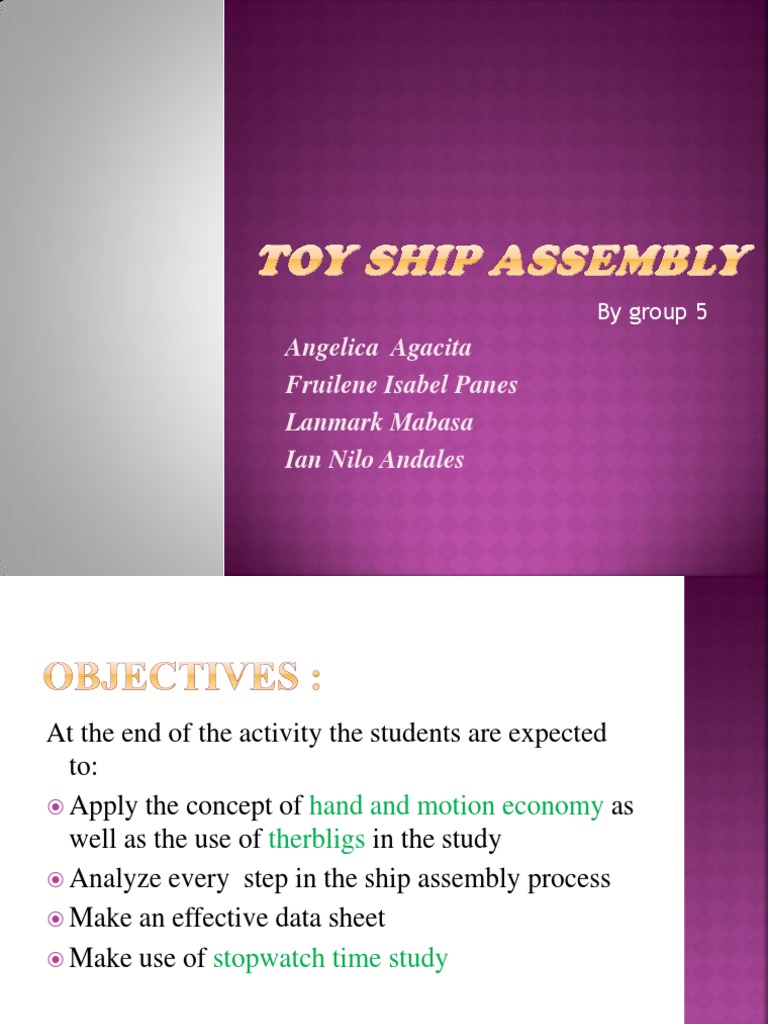 Analyzing Ship Assembly Efficiency | PDF | Data | Engineering