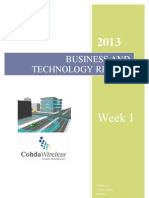 Business and Technology Report: Week 1