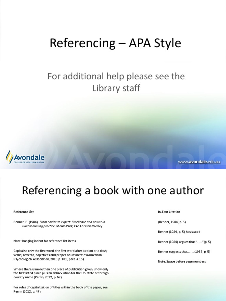 let learn do apa form Citation Evidence Based Medicine