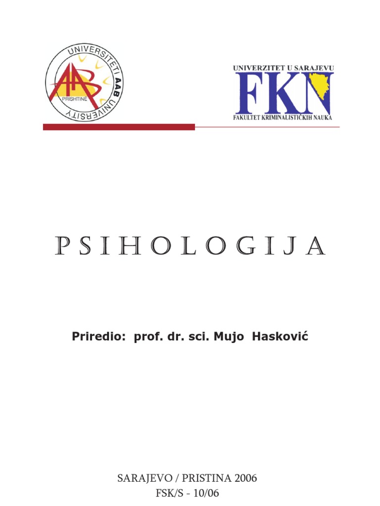Psihologija | PDF