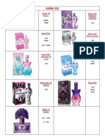 Catalog Perfume For Women