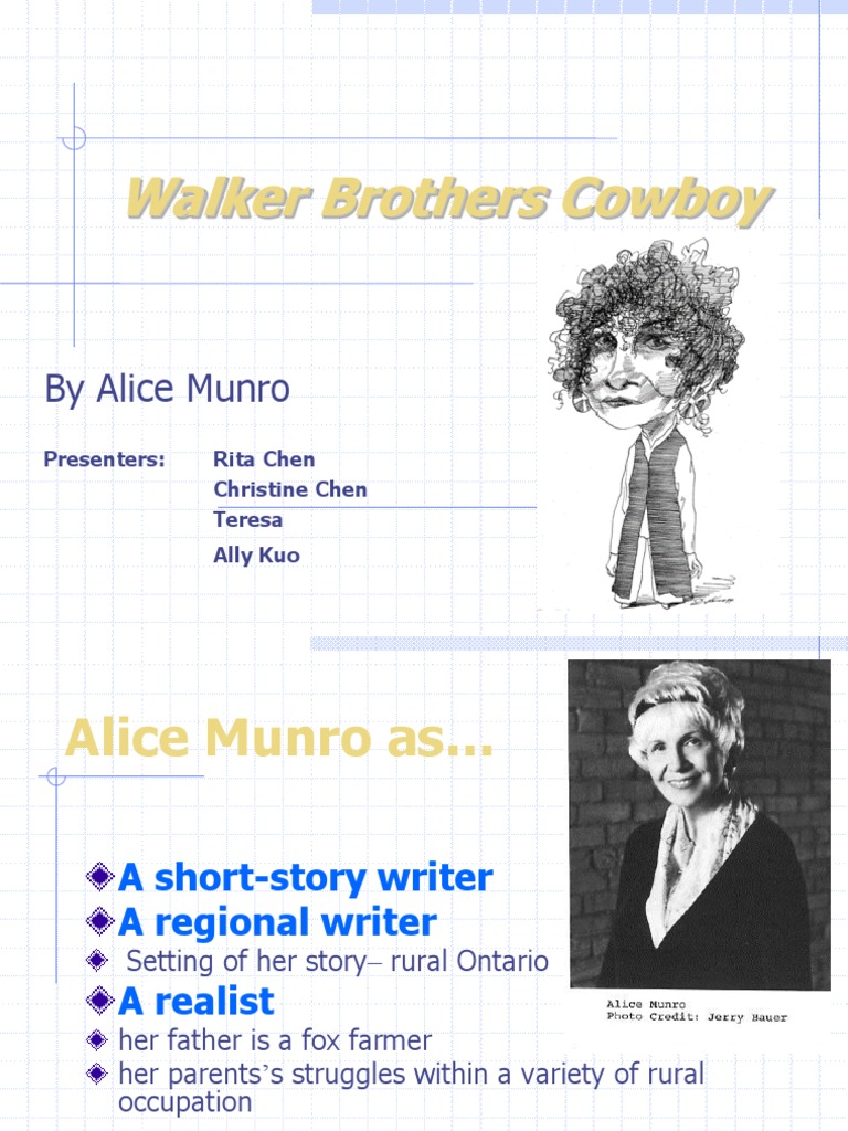 Walker Brothers Cowboy PDF