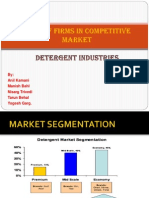 Role of Firms in India's Competitive Laundry Detergent Market