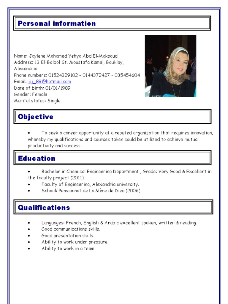 How to write a curriculum vitae image