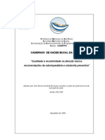 Recomendações odontopediatria