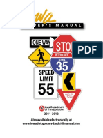 Iowa Drivers Manual - 2013