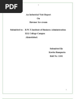 Download Havmor Report by Kavita Rampuria SN122436243 doc pdf