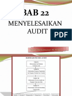 penyelesaian audit