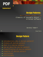 Design Patterns:: Course of Software Engineering II