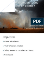 Analysis of Microbursts and Their Effect On Aviation.