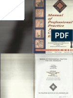 pice manual of professional practice for civil engineers