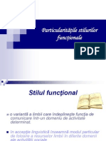 Particularit Ilestilurilorfunc Ionale