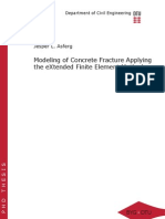 modeling of concrete structure using extended finite element method