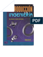 Introduccion a La Ingenieria Pablo Grech 1 Edicion Bogota 2001