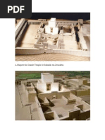 A Maquete do Grande Templo de Salomão em Jerusalém