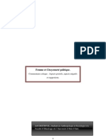 Femme et Citoyenneté Politique. Commentaires critiques