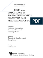 Lim Y. Problems and Solutions on Solid State Physics, Relativity and Miscellaneous Topics (WS, 2003)