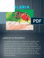 Novedades Sore Malaria y Toxoplasmosis