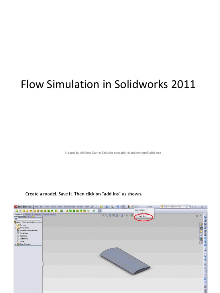 Flow Simulation | PDF