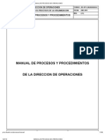 Manual de Procesos de Operaciones