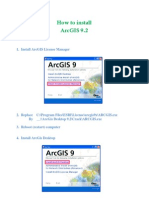 How To Install ArcGIS 9.2