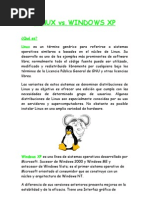 Linux vs. Windows XP Alex & Myri 