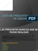 Lista de Preguntas de Osborn