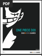 Bleach d20 Character