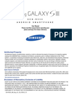 Samsung Galaxy S3 U.S Manual User Guide 