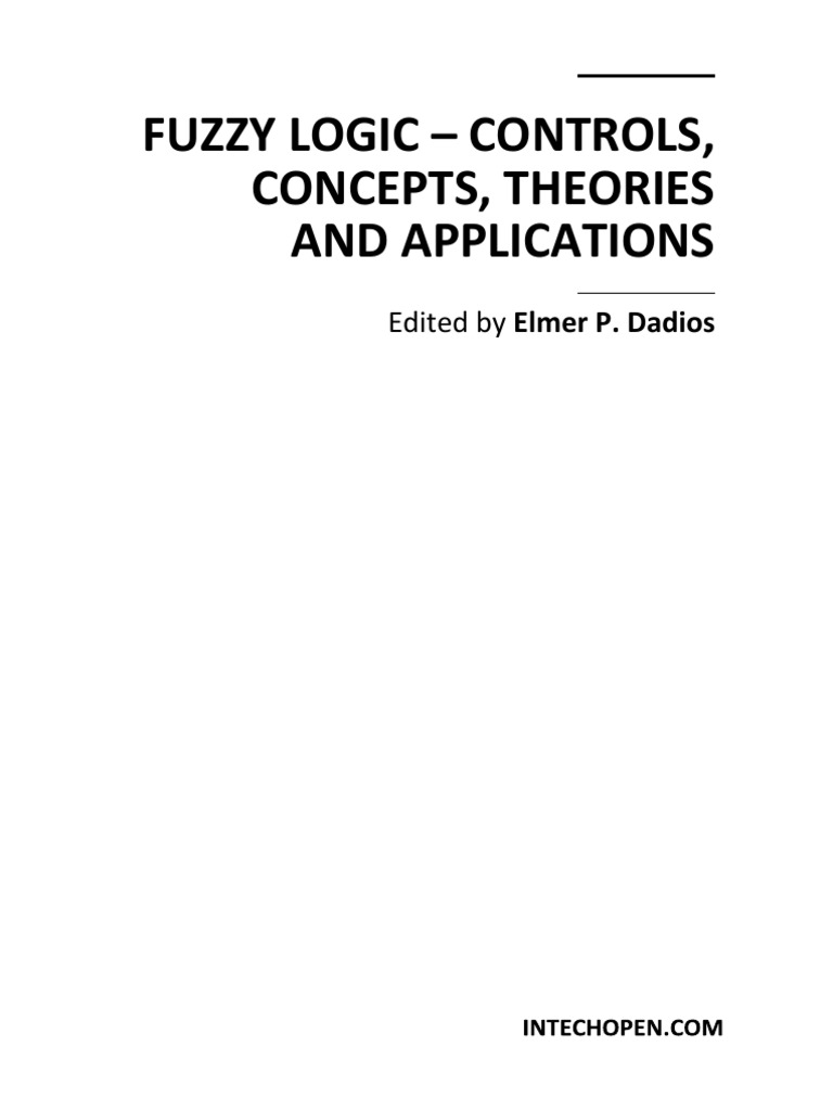 Fuzzy Logic - Controls Concepts Theories and Applications | PDF | Robot ...
