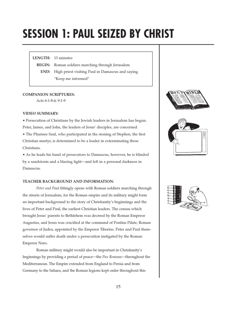 WHO WAS THE APOSTLE PETER THE BEGINNER S GUIDE visual data 3