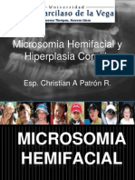 Microsomia Hemifacial y Hiperplasia Condilar Christian Patron Roman
