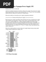 Download Cara Memeriksa Tegangan Power Supply CPUdocx by Ken Ubit Nurul S SN122527608 doc pdf