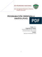 Programación Orientada A Objetos IPN