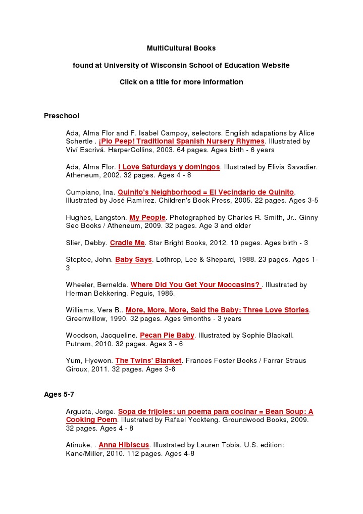 Multicultural Books January 2013 Book Publishing Companies - 