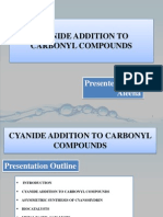 Cyanide Addition to Carbonyl Compounds