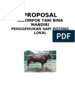 PENGGEMUKAN SAPI