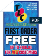 PPAIExpo2013 TLC Banner free first order 100dollars