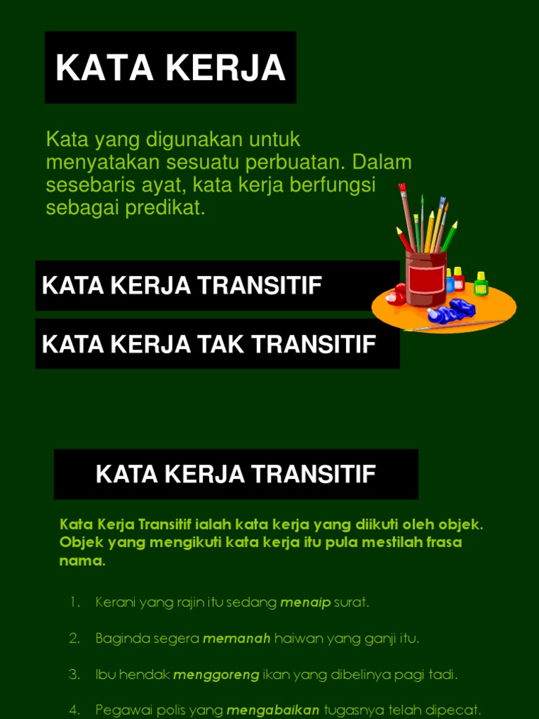 Kata Kerja | PDF