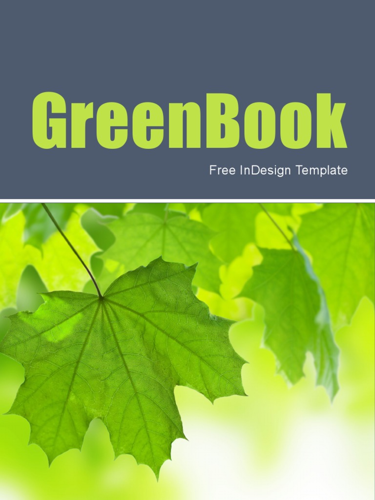 Green Book InDesign Template Download | PDF | Cooking, Food & Wine ...