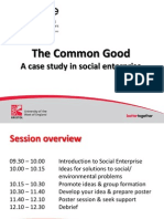 The Common Good: A Case Study in Social Enterprise