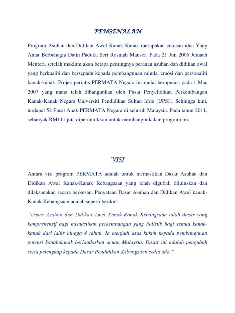 Program Permata | PDF