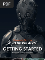 ZBrush Getting Started Guide 4R5 PDF