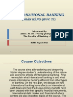 International Banking: (Ngân Hàng Quốc Tế)