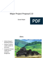 Major Project Proposal 2.0: Daniel Rolph