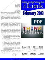 February 2013 LINK Newsletter