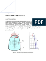Axisymmetric Solids Analysis in Finite Elements