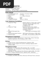 Download curiculum vitae by Anie Roemanie Miracle SN122574706 doc pdf